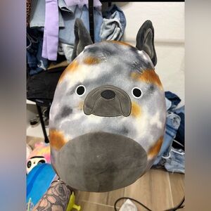 Squishmallows Gray and Brown Plush